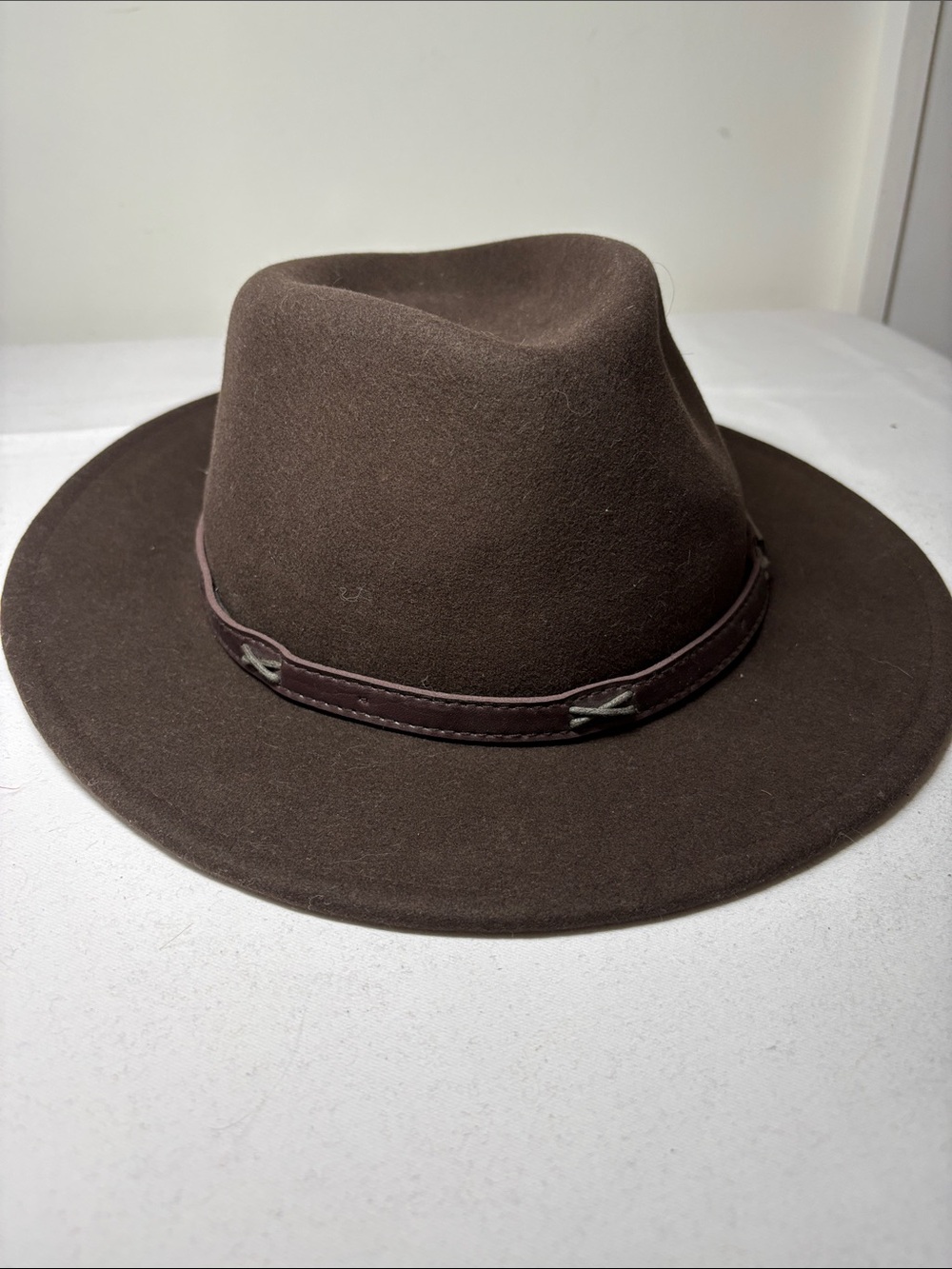 Pendleton Dark Brown Wool Felt Hat Size XL